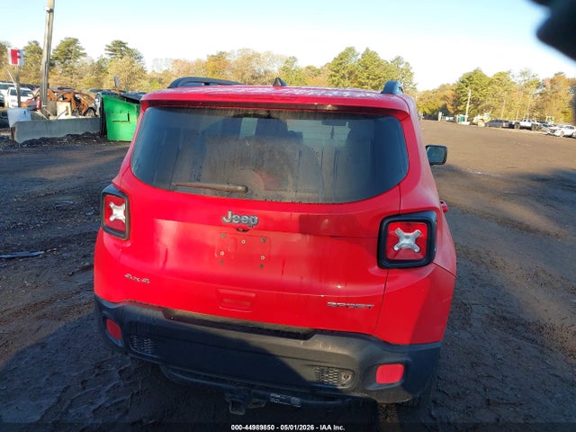 44989850 :رقم المزاد ، ZACCJBAB7JPH24186 vin ، 2018 Jeep Renegade Sport 4x4 مزاد بيع