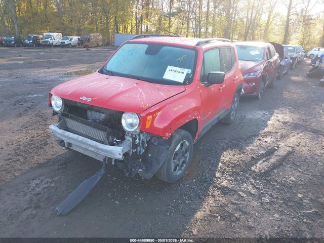 44989850 :رقم المزاد ، ZACCJBAB7JPH24186 vin ، 2018 Jeep Renegade Sport 4x4 مزاد بيع