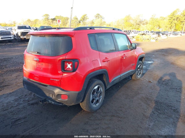 44989850 :رقم المزاد ، ZACCJBAB7JPH24186 vin ، 2018 Jeep Renegade Sport 4x4 مزاد بيع