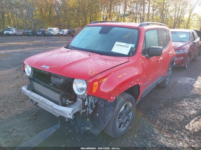 44989850 :رقم المزاد ، ZACCJBAB7JPH24186 vin ، 2018 Jeep Renegade Sport 4x4 مزاد بيع