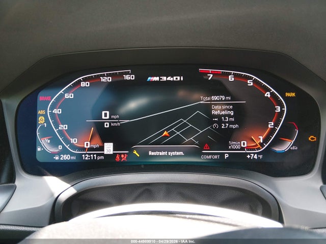 Aukcja sprzedaży 2020 Bmw M340i, vin: 3MW5U7J06L8B25755, numer aukcji: 44989910