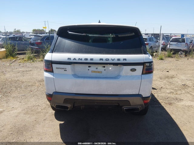 44989911 :رقم المزاد ، SALWR2SU2NA222318 vin ، 2022 Land Rover Range Rover Sport Hse Silver Edition Mhev مزاد بيع