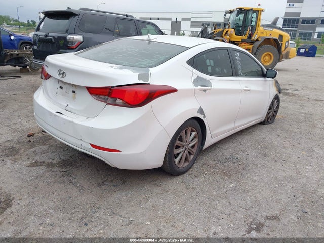 2016 Hyundai Elantra Se მანქანა იყიდება აუქციონზე, vin: 5NPDH4AE0GH656580, აუქციონის ნომერი: 44989984