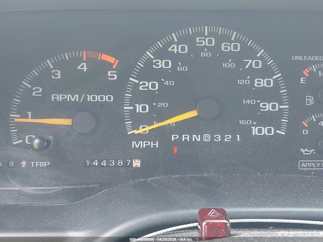 Aukcja sprzedaży 1995 Chevrolet Suburban K1500, vin: 1GNFK16K9SJ338584, numer aukcji: 44989995