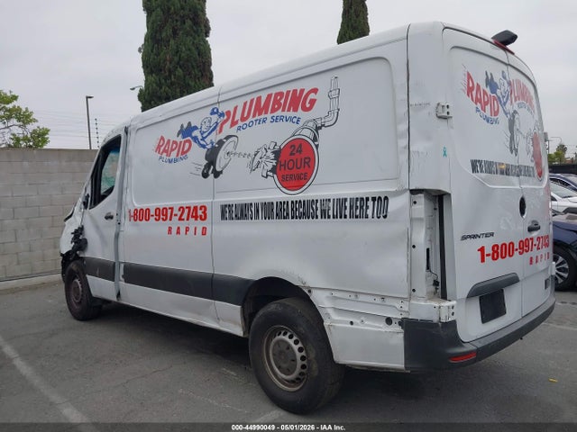 44990049 :رقم المزاد ، WD4PE7ED3KT010274 vin ، 2019 Mercedes-benz Sprinter 1500 Standard Roof I4 مزاد بيع