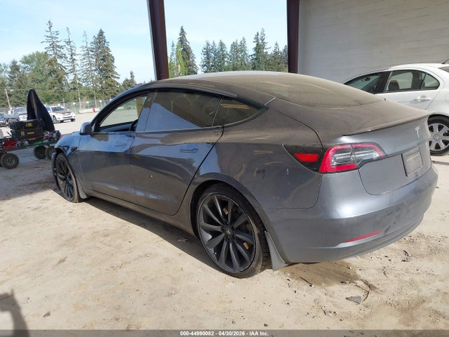 44990082 :رقم المزاد ، 5YJ3E1EAXMF987185 vin ، 2021 Tesla Model 3 Standard Range Plus Rear-wheel Drive مزاد بيع