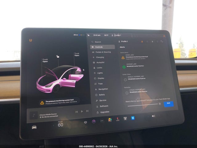 44990082 :رقم المزاد ، 5YJ3E1EAXMF987185 vin ، 2021 Tesla Model 3 Standard Range Plus Rear-wheel Drive مزاد بيع