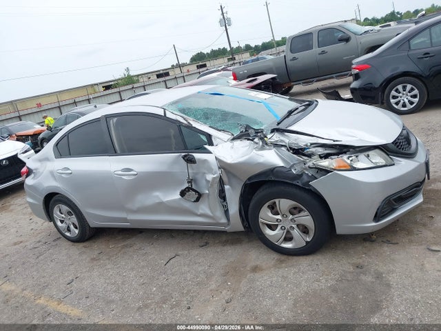 44990090 :رقم المزاد ، 19XFB2F53DE079664 vin ، 2013 Honda Civic Lx مزاد بيع