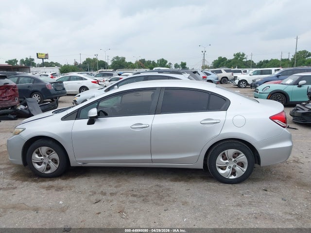 44990090 :رقم المزاد ، 19XFB2F53DE079664 vin ، 2013 Honda Civic Lx مزاد بيع