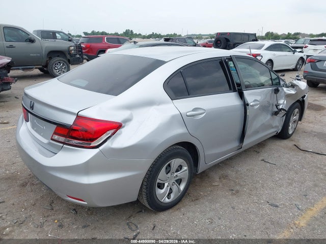 44990090 :رقم المزاد ، 19XFB2F53DE079664 vin ، 2013 Honda Civic Lx مزاد بيع