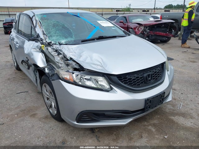 44990090 :رقم المزاد ، 19XFB2F53DE079664 vin ، 2013 Honda Civic Lx مزاد بيع