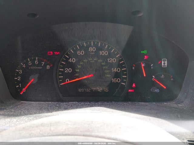44990096 :رقم المزاد ، 1HGCM55455A062717 vin ، 2005 Honda Accord 2.4 Lx مزاد بيع