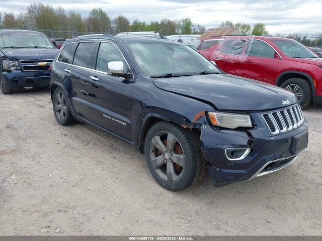 44990119 :رقم المزاد ، 1C4RJFCG2EC266304 vin ، 2014 Jeep Grand Cherokee Overland مزاد بيع