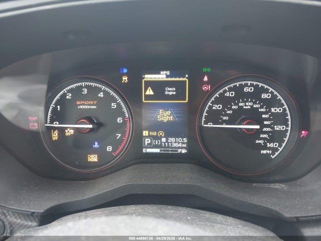 44990136 :رقم المزاد ، JF2SKAMC4LH429453 vin ، 2020 Subaru Forester Sport مزاد بيع