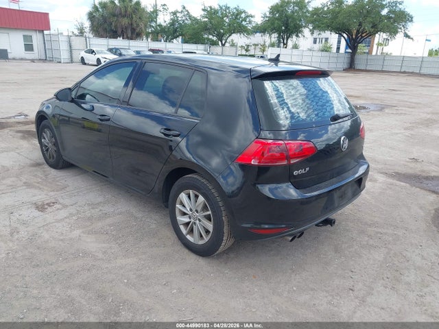 2017 Volkswagen Golf Tsi S 4-door/tsi Wolfsburg Edition 4-door მანქანა იყიდება აუქციონზე, vin: 3VW117AU1HM032019, აუქციონის ნომერი: 44990183