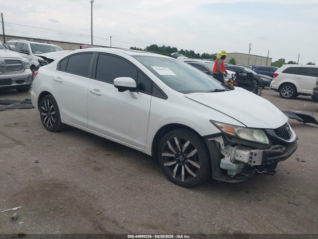 44990226 :رقم المزاد ، 19XFB2F91FE095657 vin ، 2015 Honda Civic Ex-l مزاد بيع