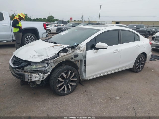 2015 Honda Civic Ex-l მანქანა იყიდება აუქციონზე, vin: 19XFB2F91FE095657, აუქციონის ნომერი: 44990226
