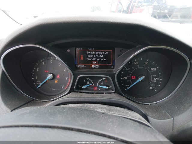 2017 Ford Focus Titanium მანქანა იყიდება აუქციონზე, vin: 1FADP3J23HL260519, აუქციონის ნომერი: 44990229