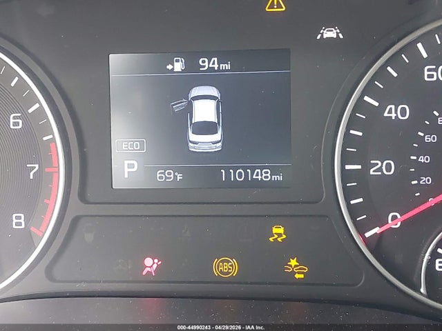 2019 Kia Optima Lx მანქანა იყიდება აუქციონზე, vin: 5XXGT4L34KG360652, აუქციონის ნომერი: 44990243