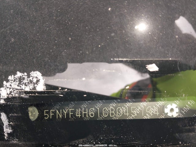 44990313 :رقم المزاد ، 5FNYF4H61CB045794 vin ، 2012 Honda Pilot Ex-l مزاد بيع