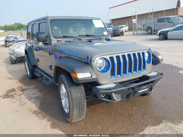 44990405 :رقم المزاد ، 1C4HJXDGXMW522671 vin ، 2021 Jeep Wrangler Unlimited Sport S 4x4 مزاد بيع