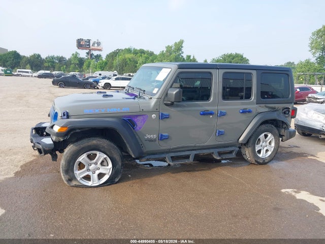 Продаж на аукціоні авто 2021 Jeep Wrangler Unlimited Sport S 4x4, vin: 1C4HJXDGXMW522671, номер лоту: 44990405