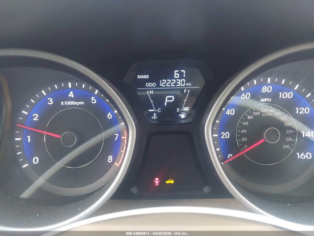 2012 Hyundai Elantra Gls (ulsan Plant) მანქანა იყიდება აუქციონზე, vin: KMHDH4AE4CU373241, აუქციონის ნომერი: 44990411