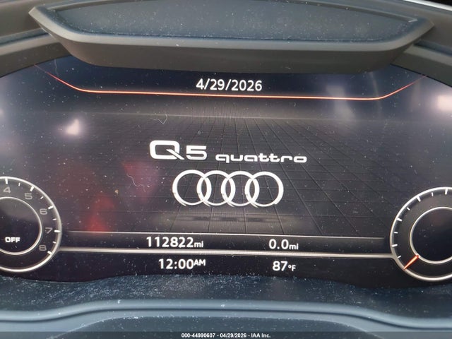 2018 Audi Q5 2.0t Premium/2.0t Tech Premium მანქანა იყიდება აუქციონზე, vin: WA1BNAFY6J2212320, აუქციონის ნომერი: 44990607