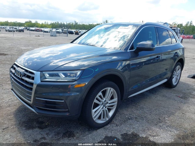 2018 Audi Q5 2.0t Premium/2.0t Tech Premium მანქანა იყიდება აუქციონზე, vin: WA1BNAFY6J2212320, აუქციონის ნომერი: 44990607