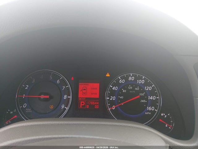 2009 Infiniti G37x მანქანა იყიდება აუქციონზე, vin: JNKCV61F29M357950, აუქციონის ნომერი: 44990620