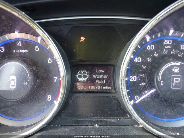 2011 Hyundai Sonata Gls მანქანა იყიდება აუქციონზე, vin: 5NPEB4ACXBH251954, აუქციონის ნომერი: 44990745