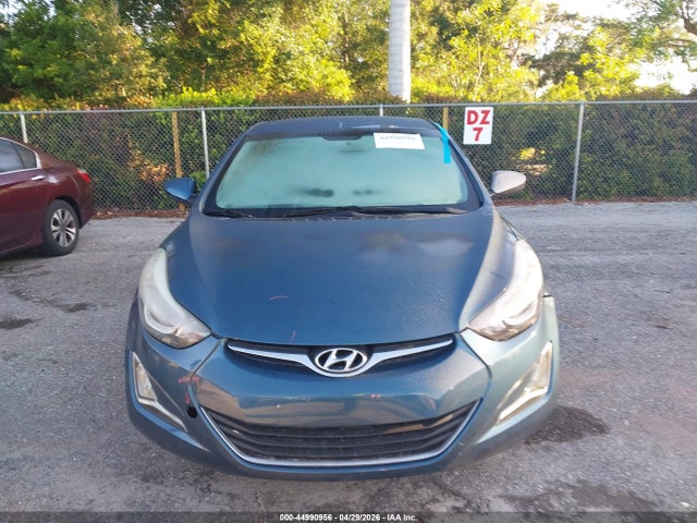 2016 Hyundai Elantra Se მანქანა იყიდება აუქციონზე, vin: KMHDH4AE3GU542560, აუქციონის ნომერი: 44990956