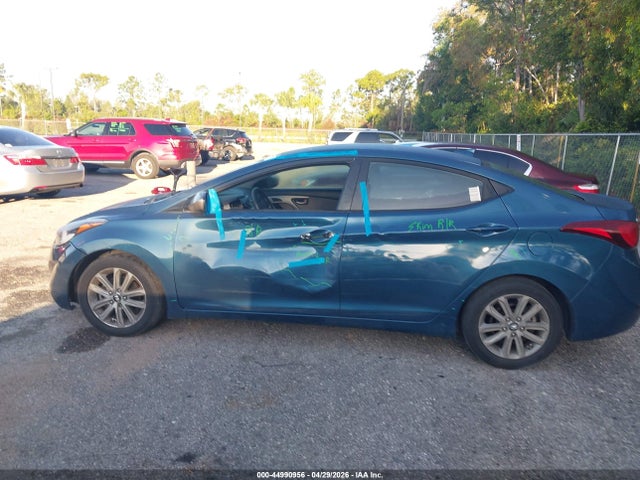 2016 Hyundai Elantra Se მანქანა იყიდება აუქციონზე, vin: KMHDH4AE3GU542560, აუქციონის ნომერი: 44990956