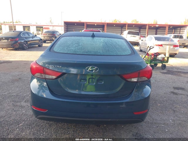 2016 Hyundai Elantra Se მანქანა იყიდება აუქციონზე, vin: KMHDH4AE3GU542560, აუქციონის ნომერი: 44990956