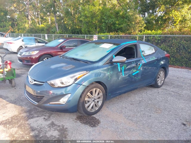 2016 Hyundai Elantra Se მანქანა იყიდება აუქციონზე, vin: KMHDH4AE3GU542560, აუქციონის ნომერი: 44990956