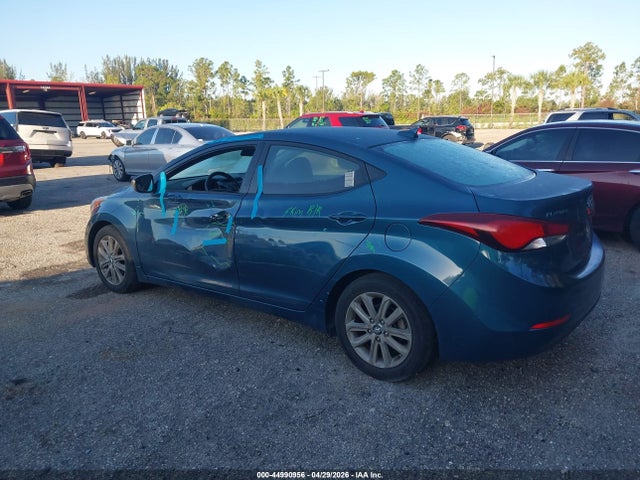 2016 Hyundai Elantra Se მანქანა იყიდება აუქციონზე, vin: KMHDH4AE3GU542560, აუქციონის ნომერი: 44990956