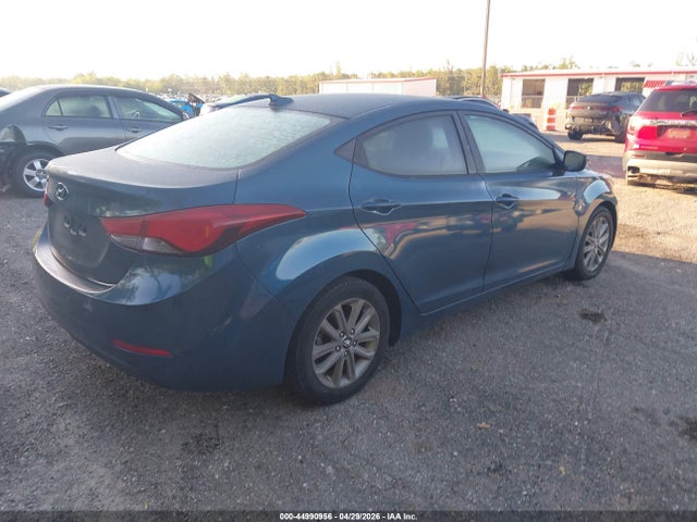 2016 Hyundai Elantra Se მანქანა იყიდება აუქციონზე, vin: KMHDH4AE3GU542560, აუქციონის ნომერი: 44990956