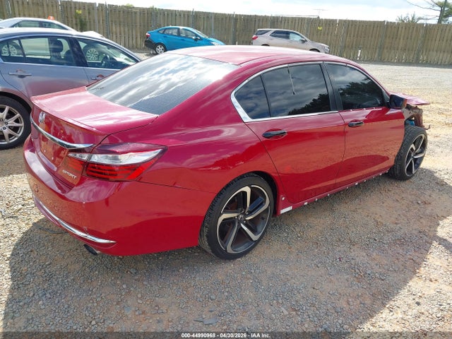 Aukcja sprzedaży 2016 Honda Accord Sport, vin: 1HGCR2F50GA085395, numer aukcji: 44990968