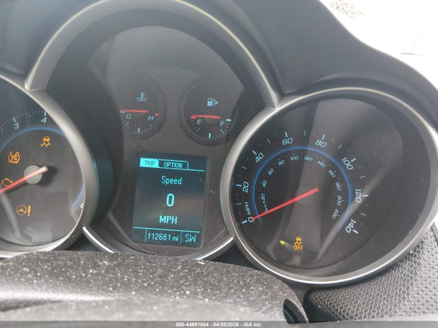 2014 Chevrolet Cruze 1lt Auto მანქანა იყიდება აუქციონზე, vin: 1G1PC5SB4E7420577, აუქციონის ნომერი: 44991004