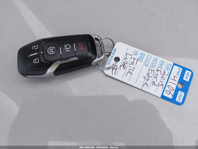 2015 Ford Edge Sel მანქანა იყიდება აუქციონზე, vin: 2FMTK4J86FBB13571, აუქციონის ნომერი: 44991009