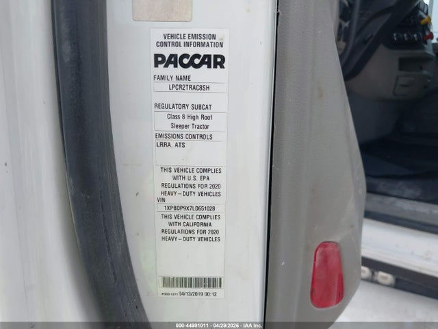 Продаж на аукціоні авто 2020 Peterbilt 579, vin: 1XPBDP9X7LD651028, номер лоту: 44991011