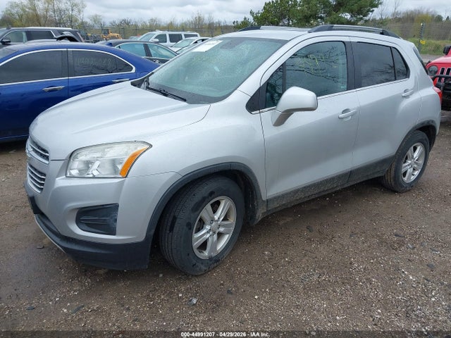 44991207 :رقم المزاد ، 3GNCJLSB8FL177182 vin ، 2015 Chevrolet Trax Lt مزاد بيع