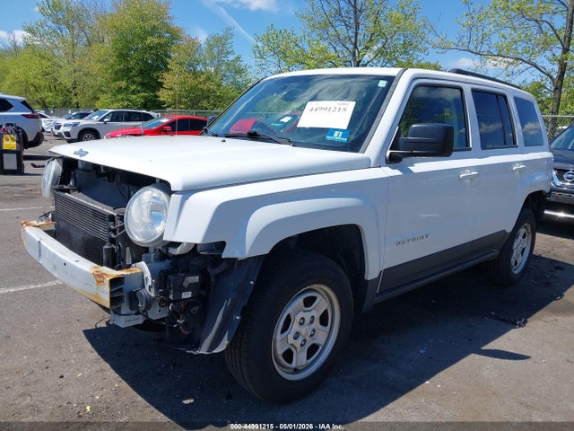 2016 Jeep Patriot Sport მანქანა იყიდება აუქციონზე, vin: 1C4NJRBB2GD580828, აუქციონის ნომერი: 44991215