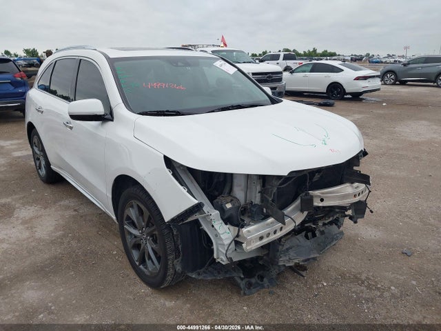 2020 Acura Mdx Advance Package მანქანა იყიდება აუქციონზე, vin: 5J8YD3H89LL011697, აუქციონის ნომერი: 44991266