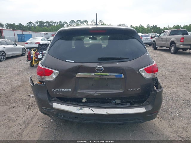 Продажа на аукционе авто 2015 Nissan Pathfinder Platinum, vin: 5N1AR2MNXFC664076, номер лота: 44991278