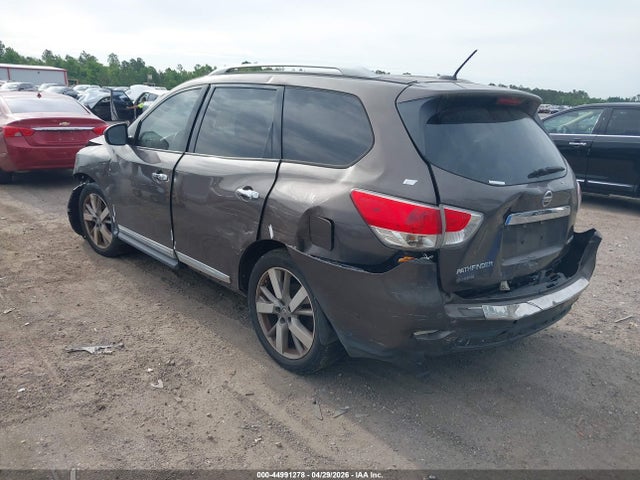 Продажа на аукционе авто 2015 Nissan Pathfinder Platinum, vin: 5N1AR2MNXFC664076, номер лота: 44991278