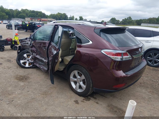 Продажа на аукционе авто 2013 Lexus Rx 350, vin: 2T2BK1BAXDC191626, номер лота: 44991321