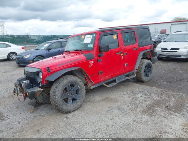 44991354 :رقم المزاد ، 1C4BJWDGXFL555318 vin ، 2015 Jeep Wrangler Unlimited Sport مزاد بيع
