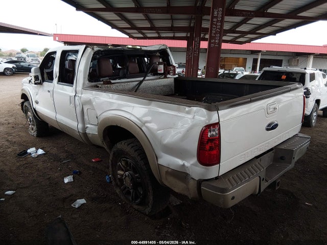 Aukcja sprzedaży 2013 Ford F-250 Lariat, vin: 1FT7W2BT6DEB34200, numer aukcji: 44991405