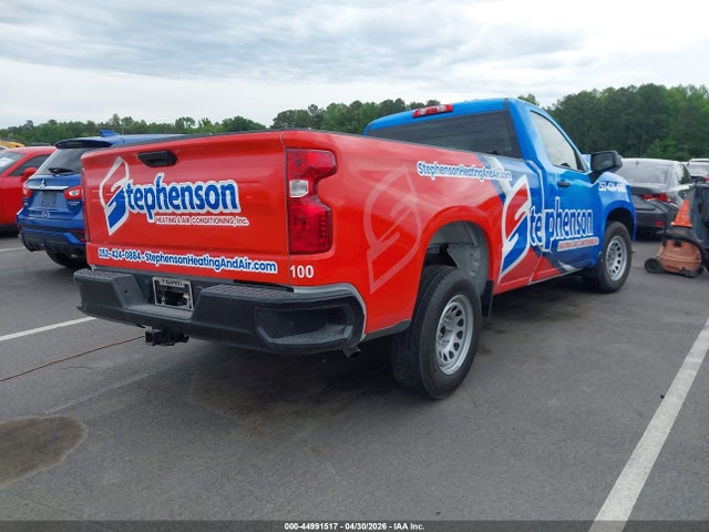 44991517 :رقم المزاد ، 3GCNAAED0SG364311 vin ، 2025 Chevrolet Silverado 1500 2wd  Long Bed Wt مزاد بيع